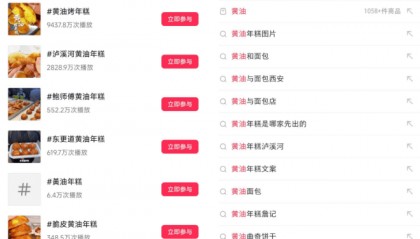 CRFE资讯：爆卖3000万！黄油年糕，能为烘焙行业续命吗？