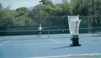 设计资讯｜一个永远不会喊累、不会放鸽子的「钢铁朋友网球机」