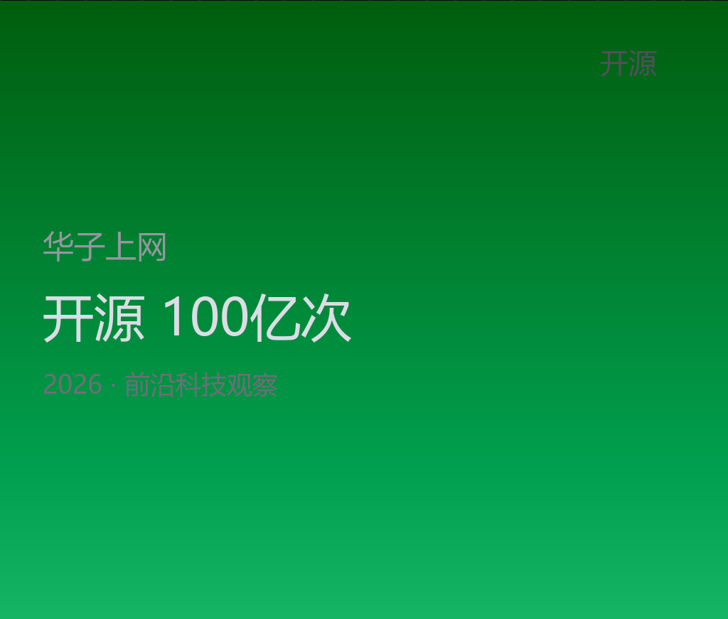中国开源模型下载破100亿次：全球每10次大模型下载，6次来自中国
